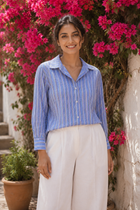 Neelrekha Handwoven Cotton Shirt