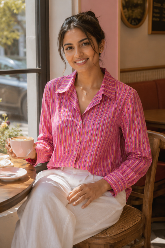 Gulrang Handwoven Cotton Shirt