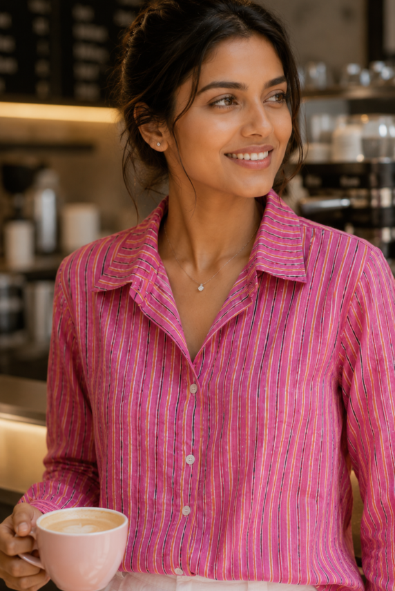 Gulrang Handwoven Cotton Shirt