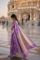 Lavanyika Banarasi Pattern Cotton Saree