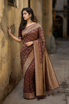 Rajvasini Katan Silk Saree