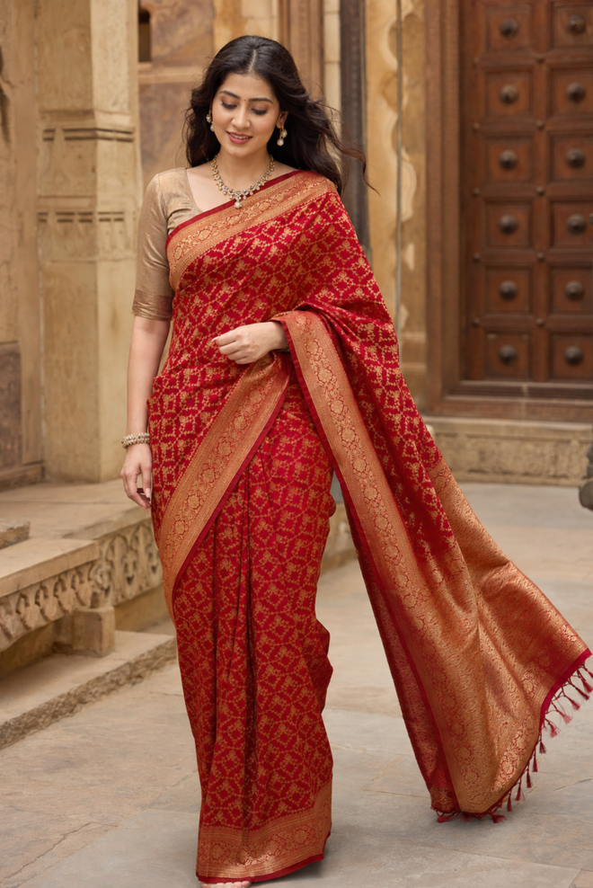 Rajrani Katan Silk Saree