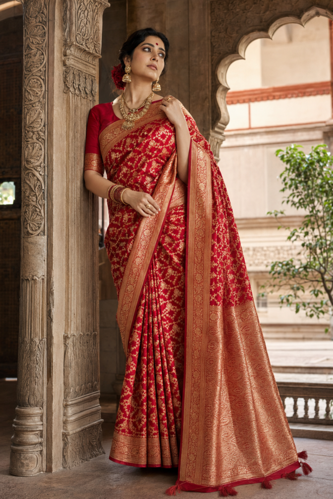 Rajrani Katan Silk Saree