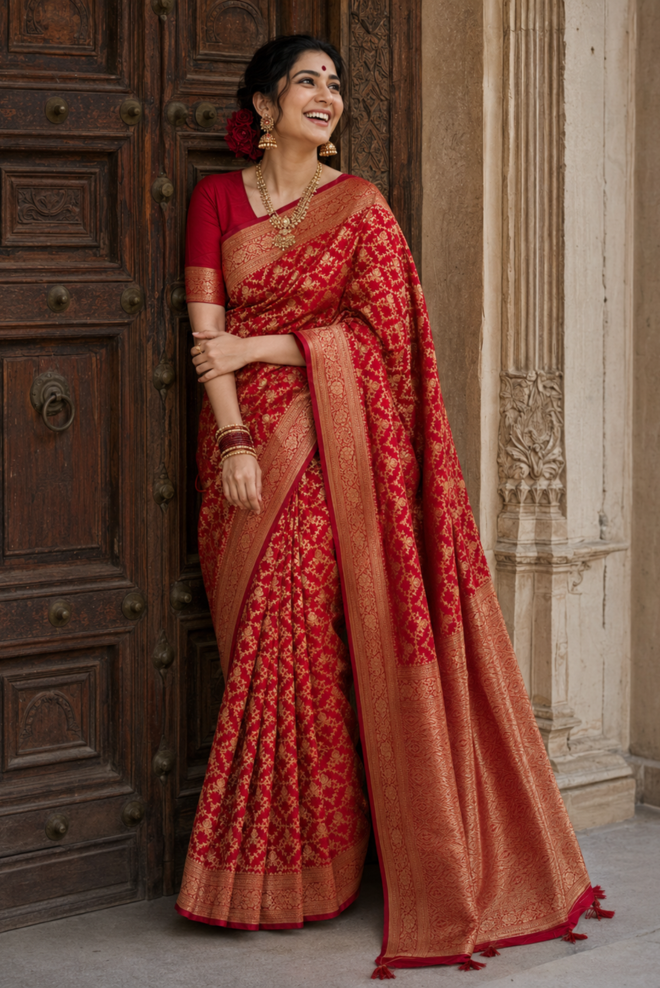 Rajrani Katan Silk Saree