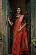Rudrangi Katan Silk Saree