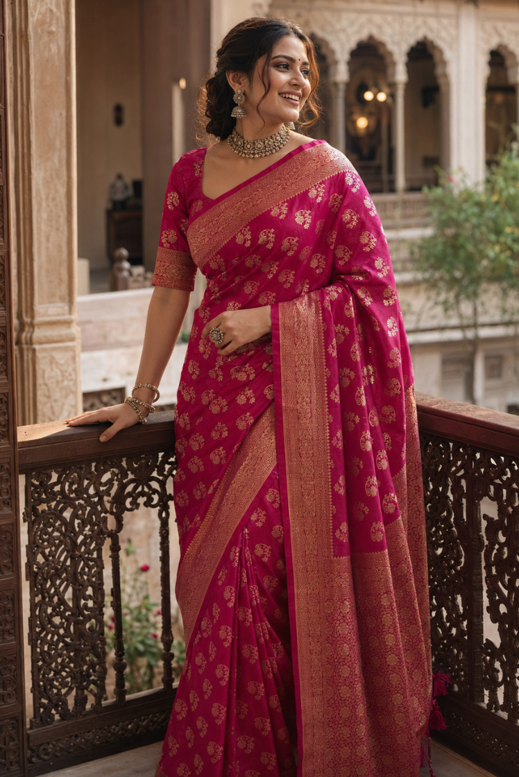 Raktima Katan Silk Saree