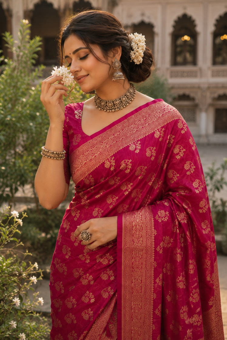 Raktima Katan Silk Saree