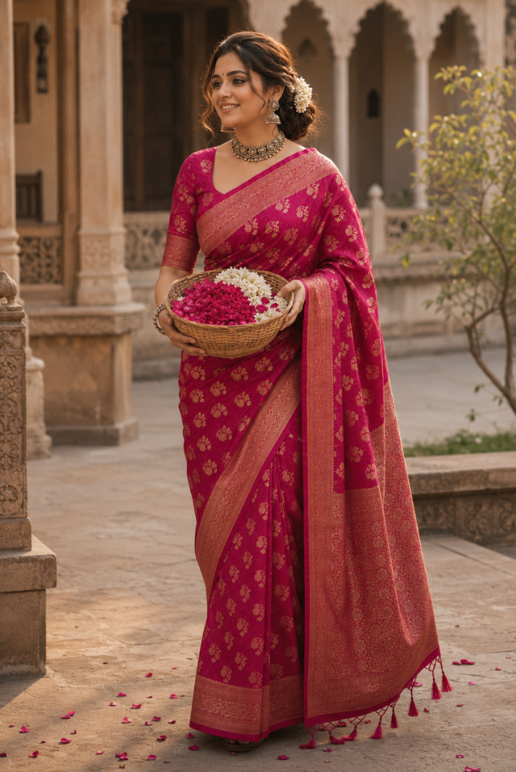 Raktima Katan Silk Saree