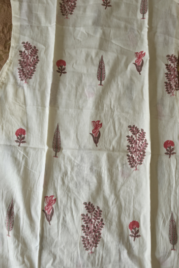Gulmohar Handblock Printed Cotton Kurti