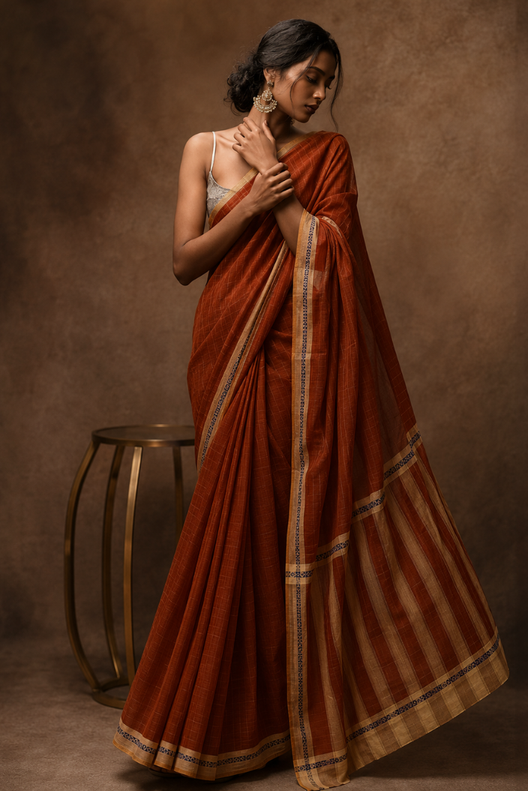 Vasundhara Narayanpet Cotton Saree