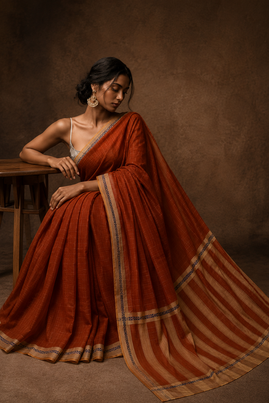 Vasundhara Narayanpet Cotton Saree