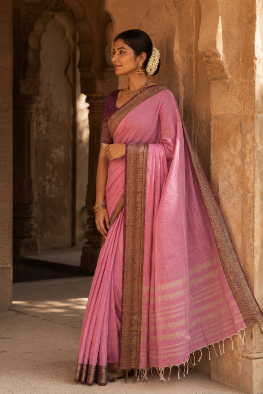 Gulnaar Narayanpet Cotton Saree