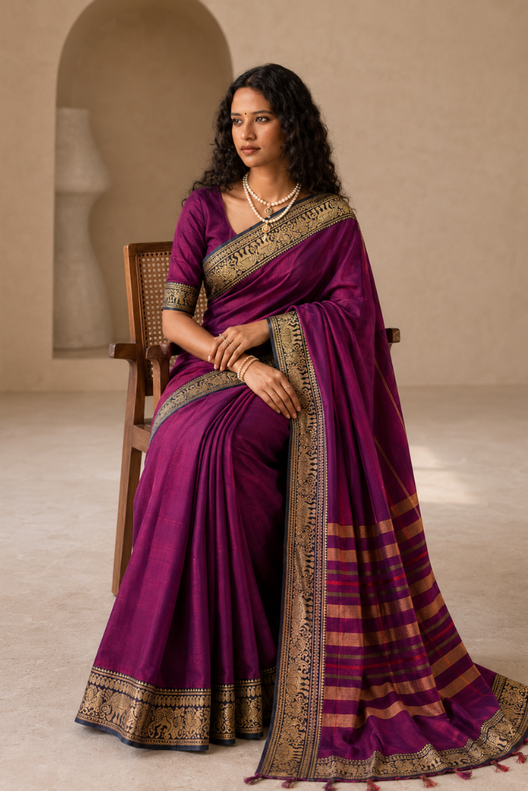 Rajnigandha Narayanpet Cotton Saree