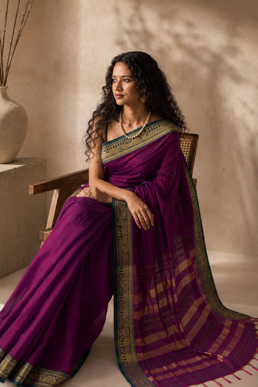 Rajnigandha Narayanpet Cotton Saree
