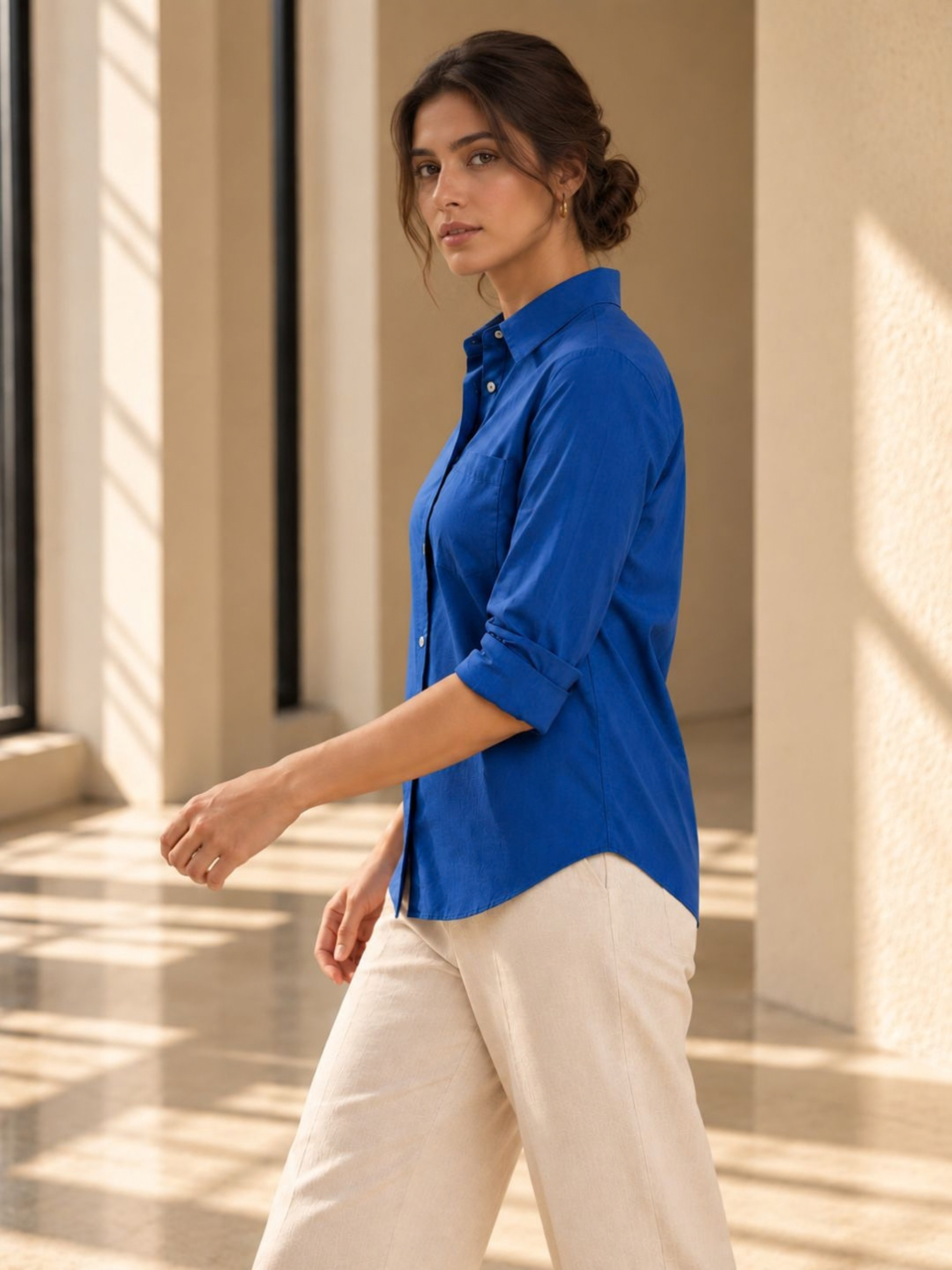 Naira Classic Cotton Shirt