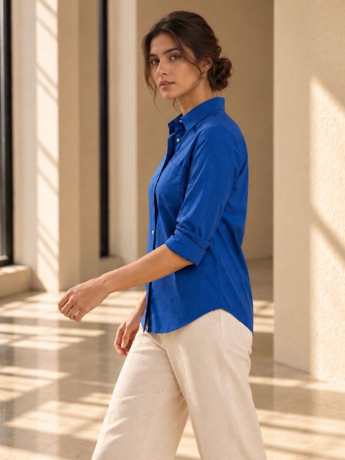 Naira Classic Cotton Shirt