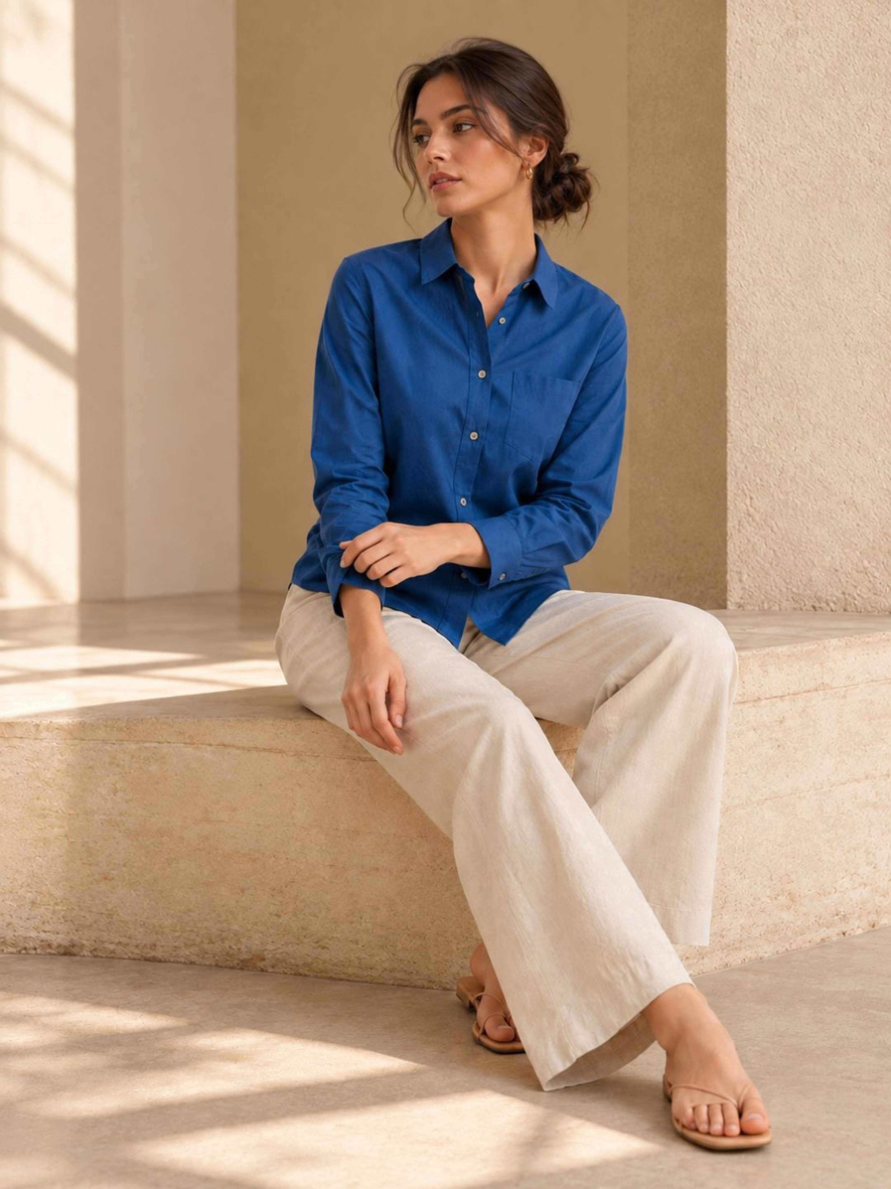 Naira Classic Cotton Shirt