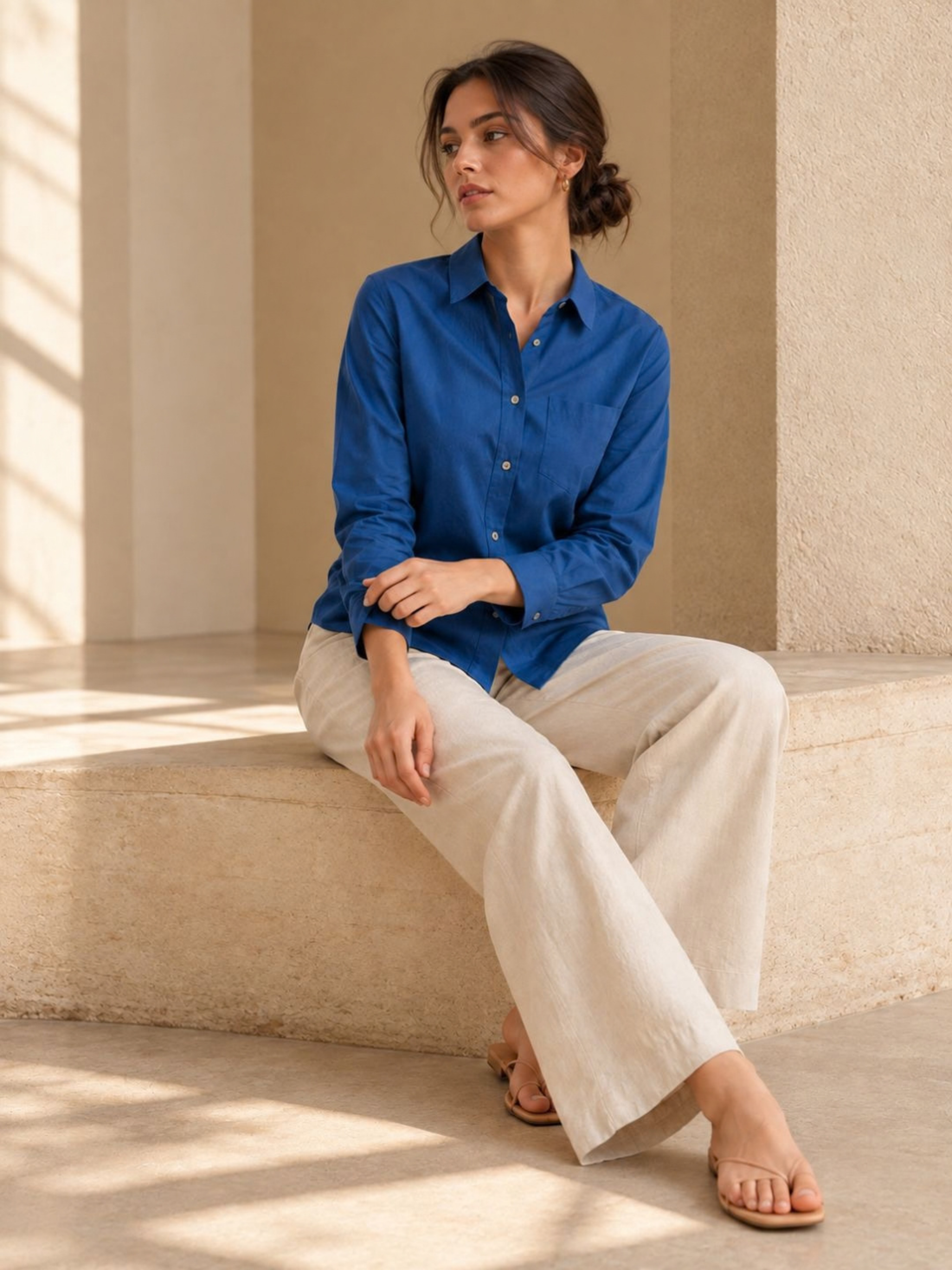 Naira Classic Cotton Shirt