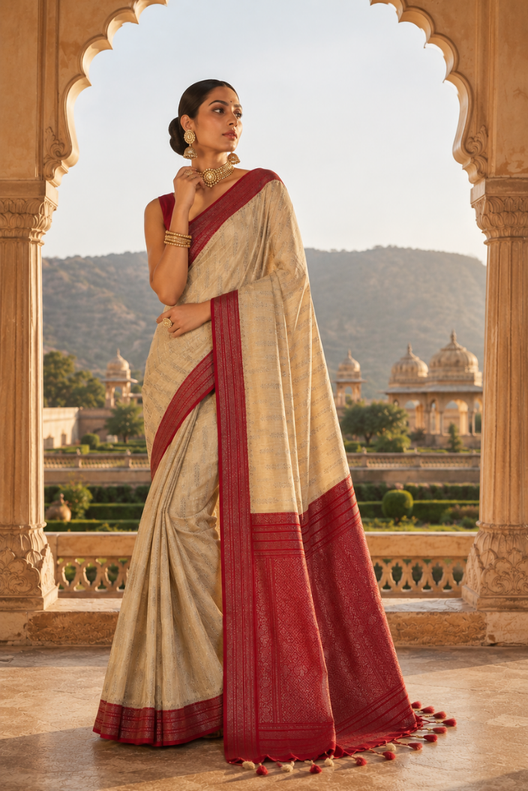 Vaidehi Banarasi Katan Soft Silk Saree
