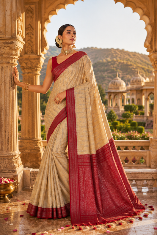 Vaidehi Banarasi Katan Soft Silk Saree