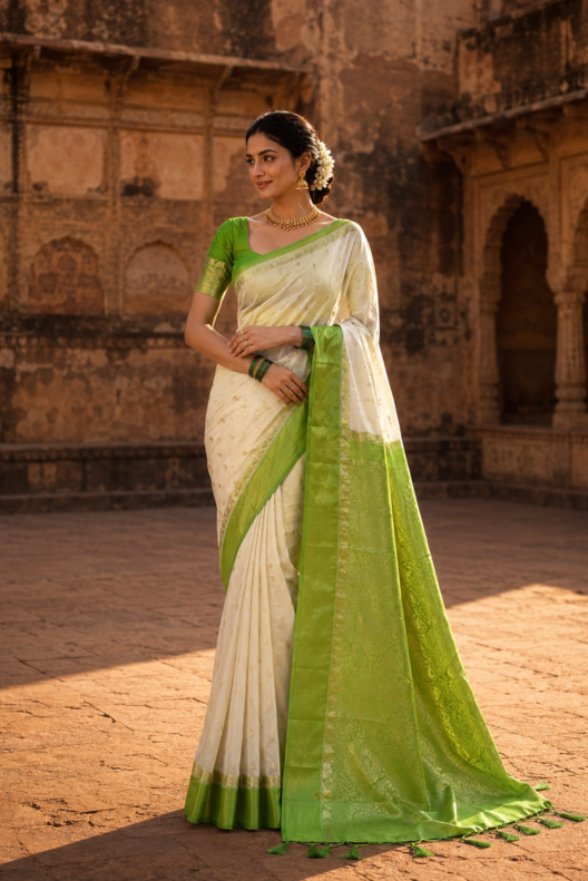 Haritangi Kanjivaram Silk Saree