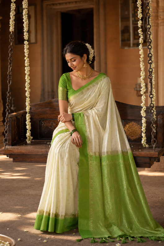 Haritangi Kanjivaram Silk Saree