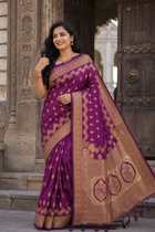 Rajvanshi Premium Katan Silk Saree