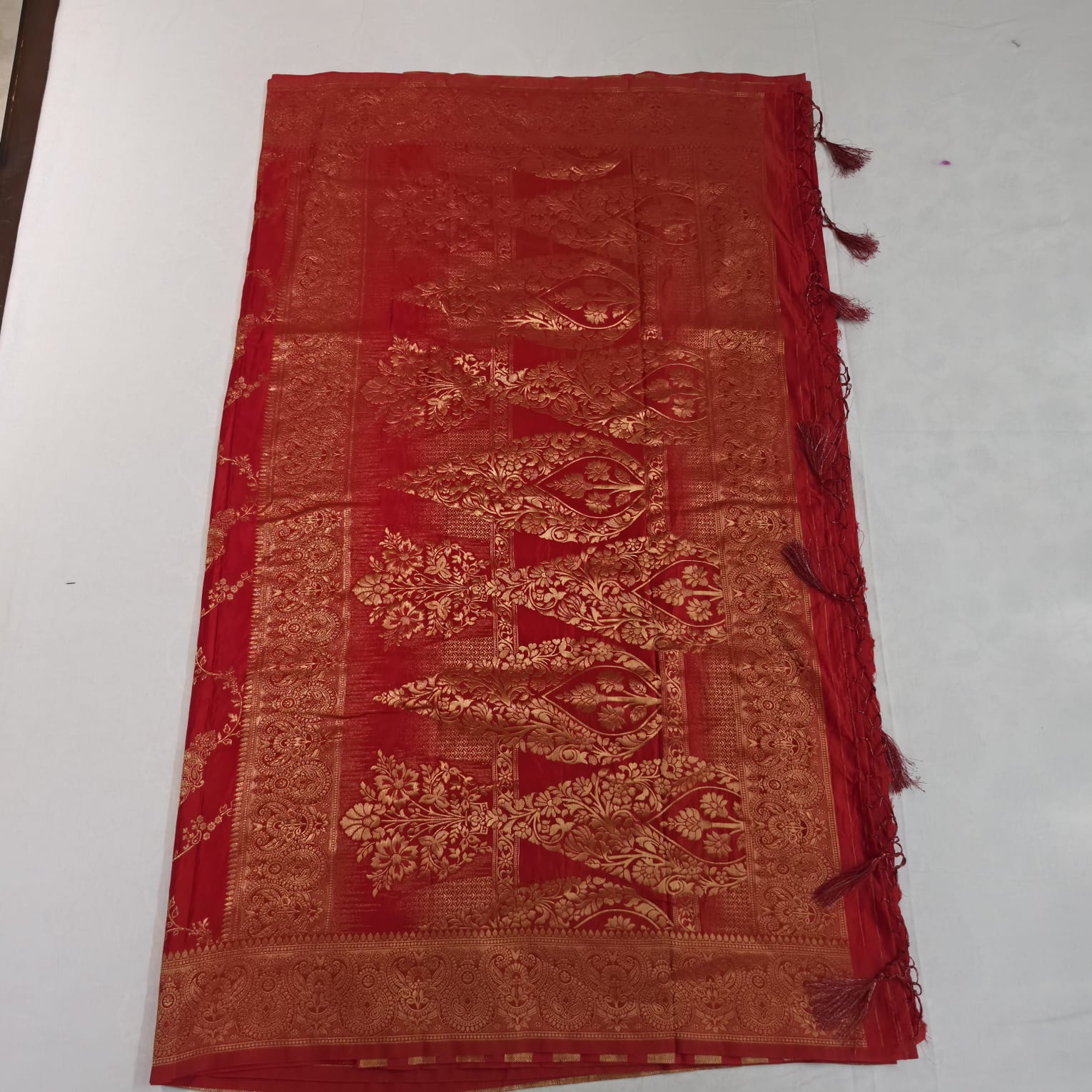 Raktanjali Mashru Silk Saree