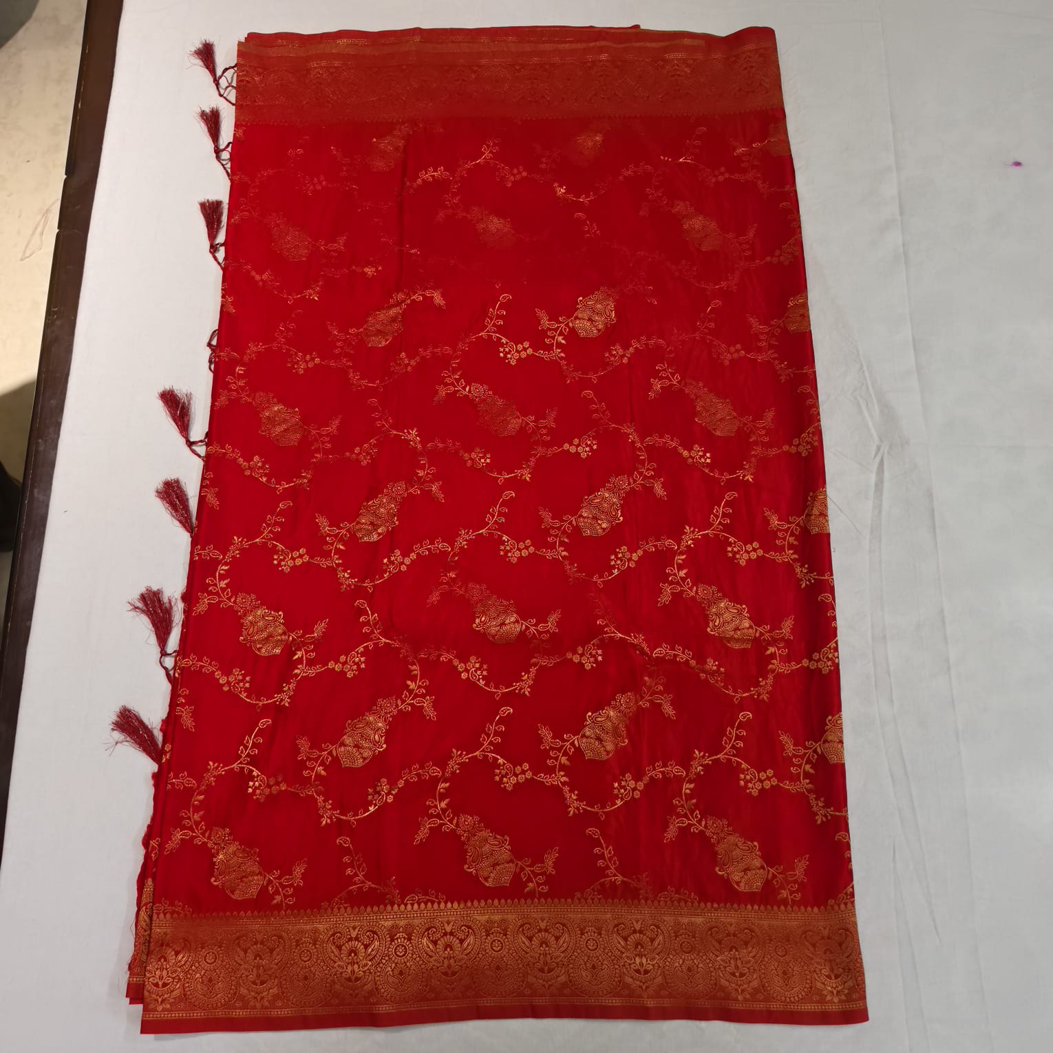 Raktanjali Mashru Silk Saree