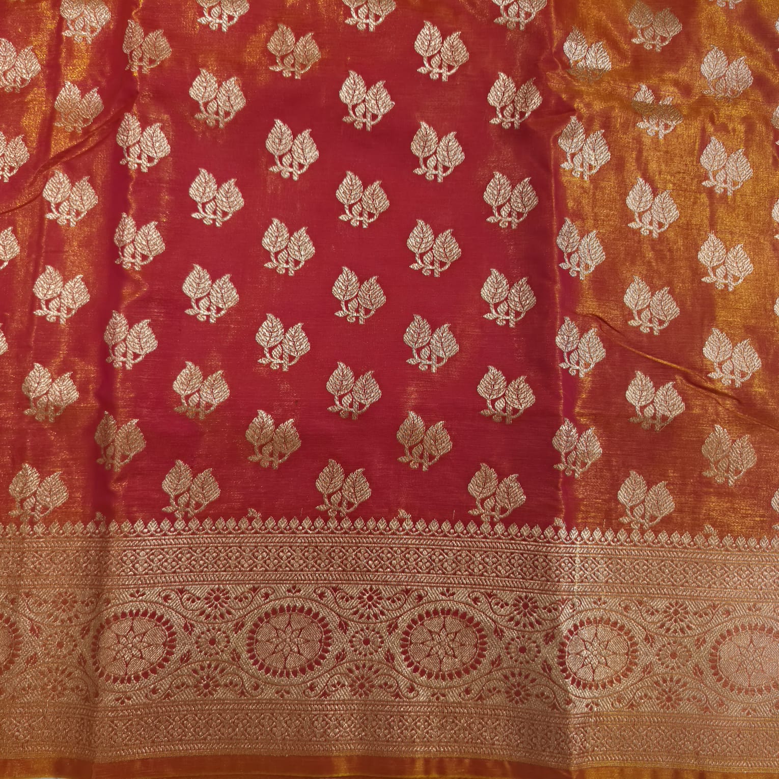 Rudrangi Katan Silk Saree