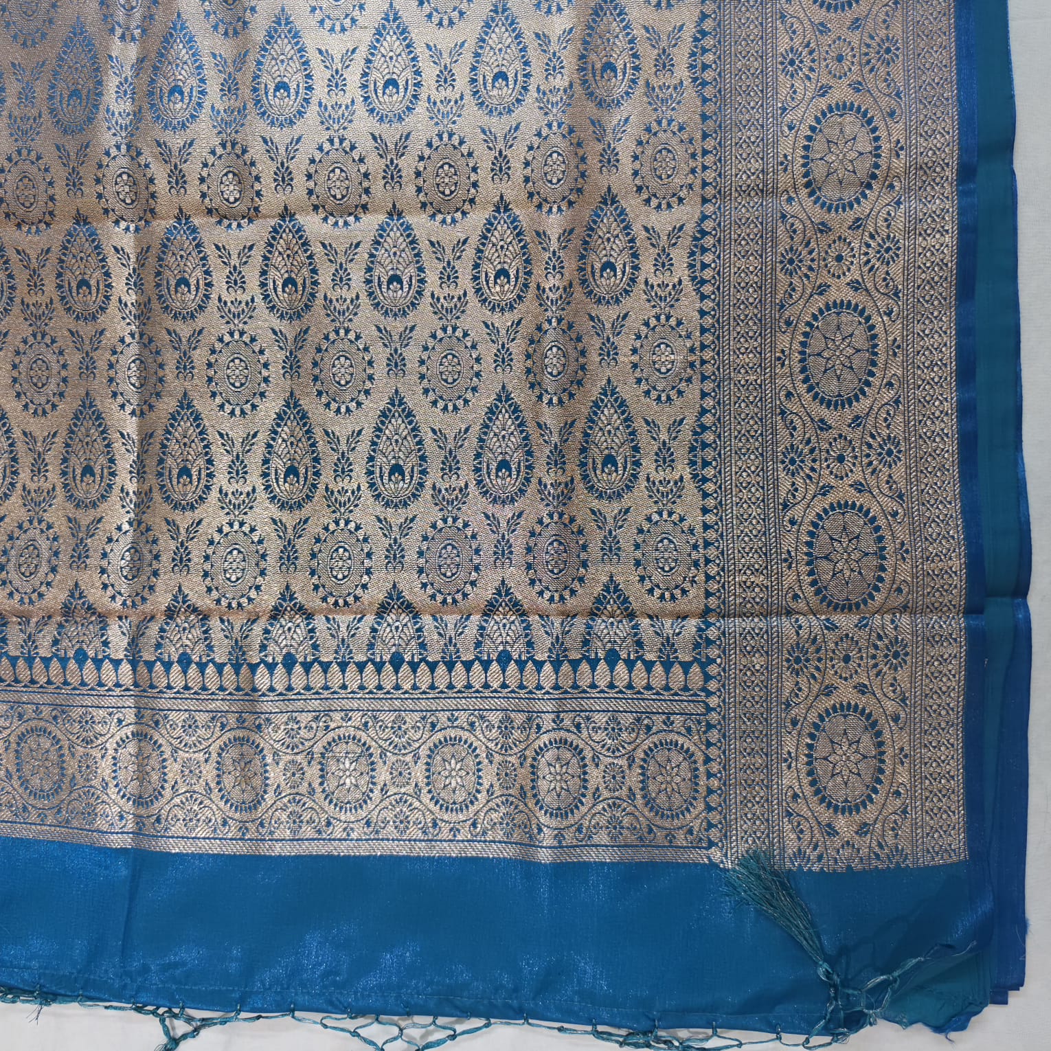 Neelvastra Katan Silk Saree