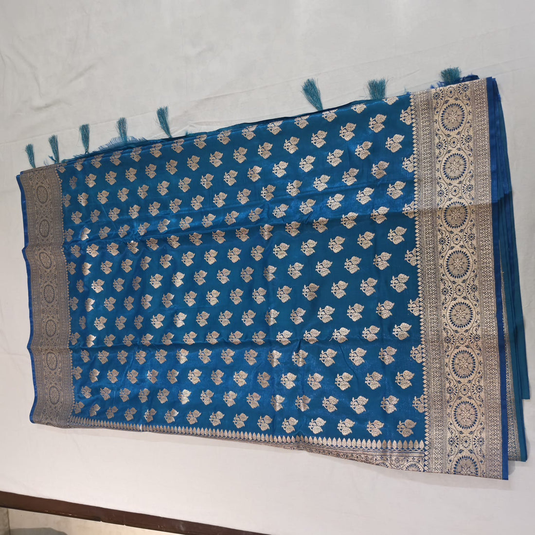 Neelvastra Katan Silk Saree