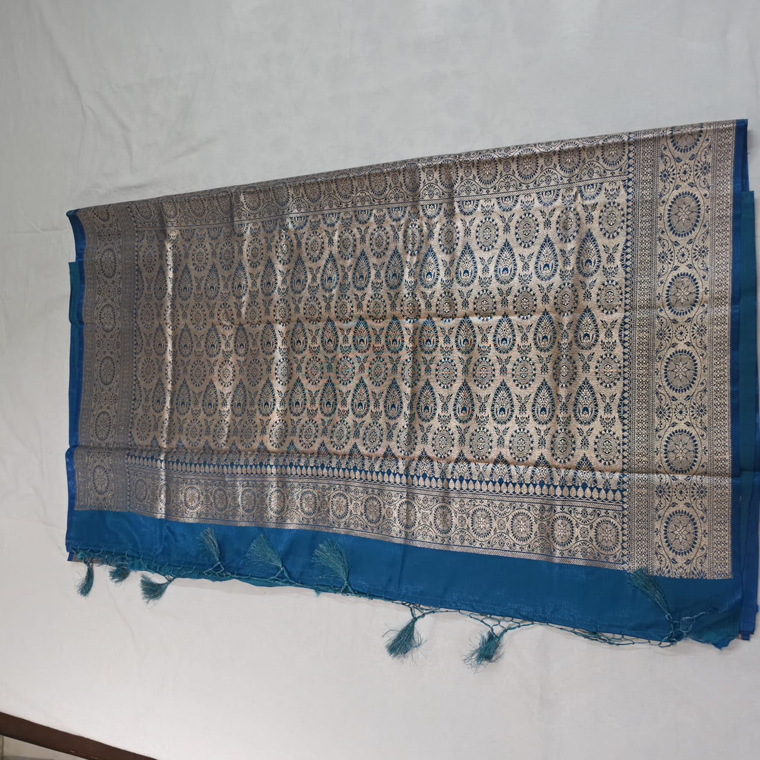 Neelvastra Katan Silk Saree