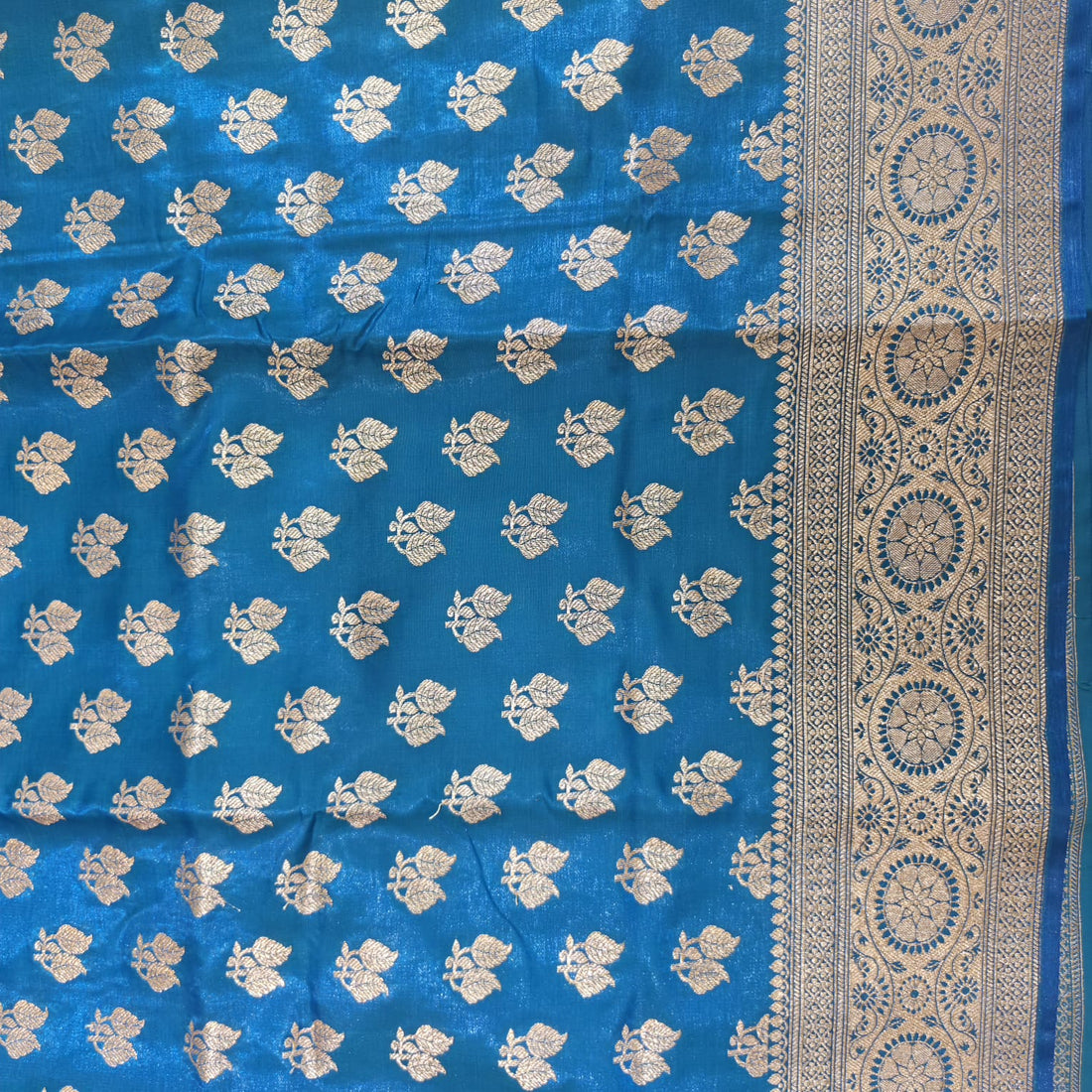 Neelvastra Katan Silk Saree