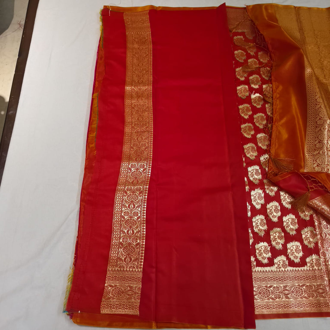 Kesari Varnika Katan Silk Saree