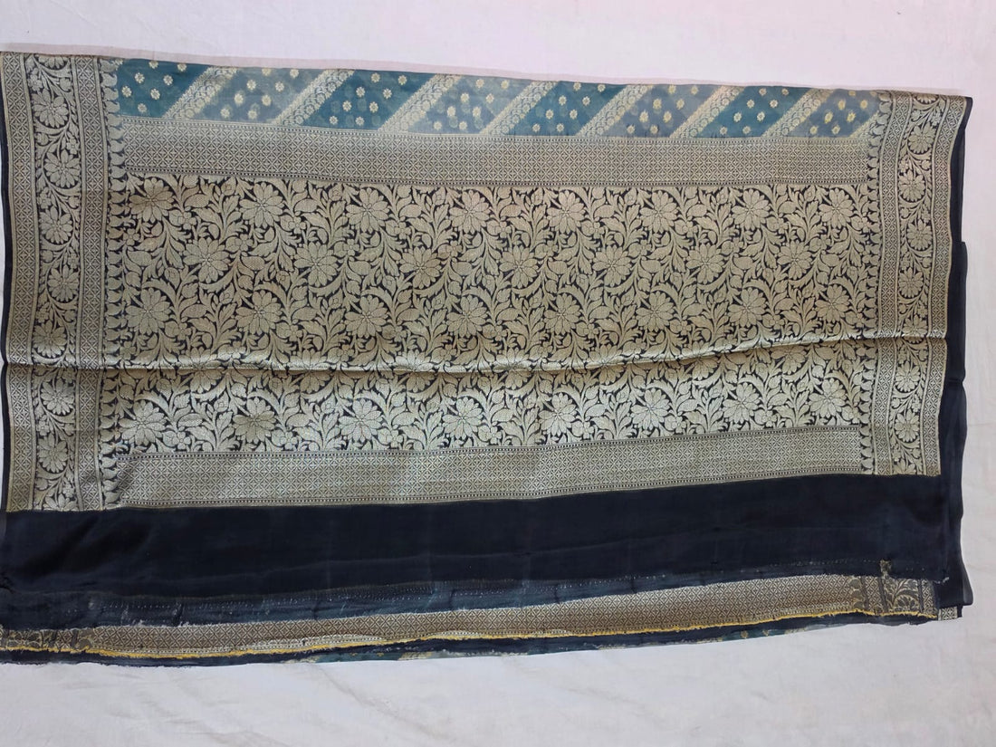 Aarinya Banarasi Pure Silk Chiffon Saree