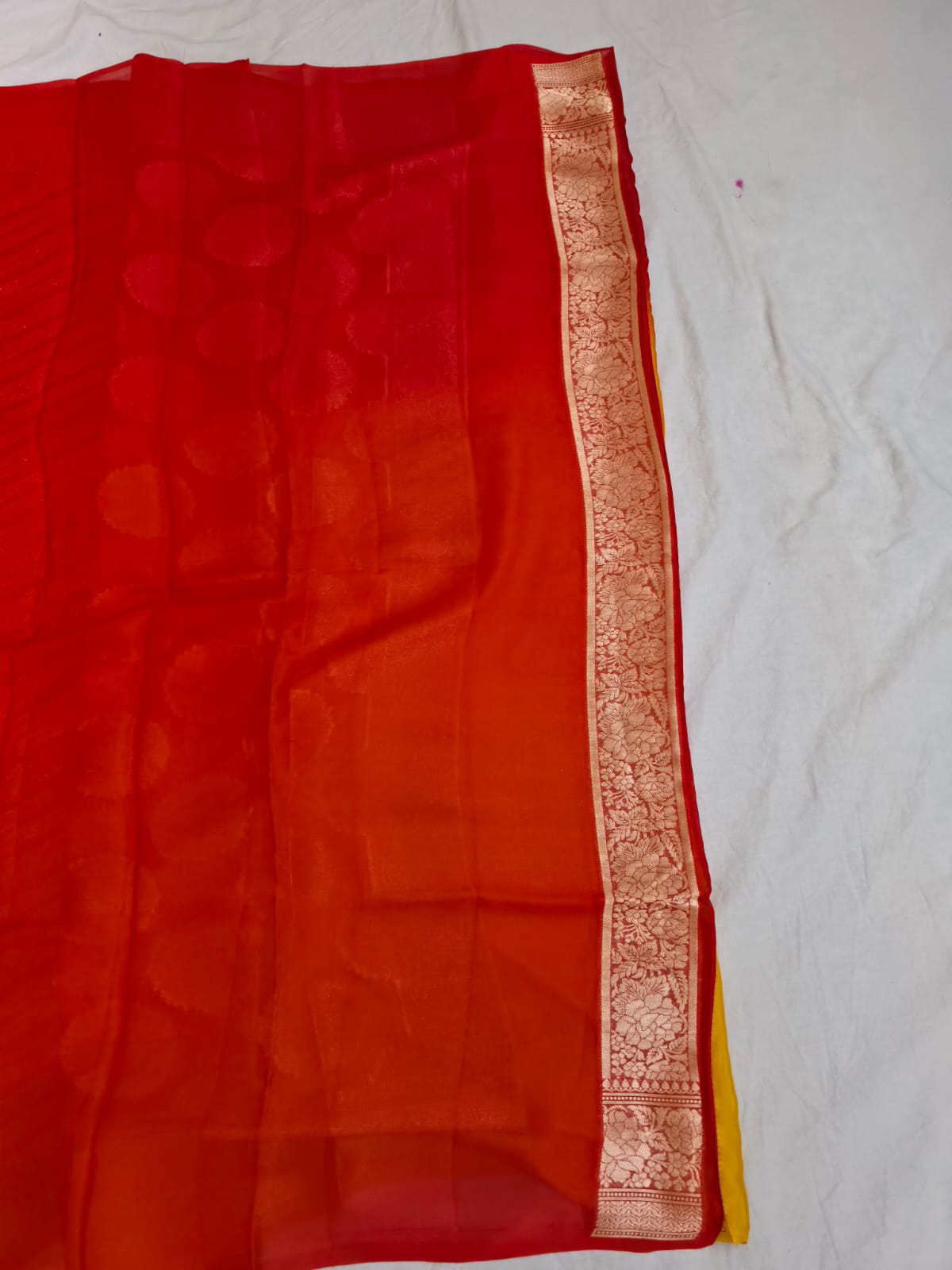 Suryalekha Banarasi Pure Silk Chiffon Saree