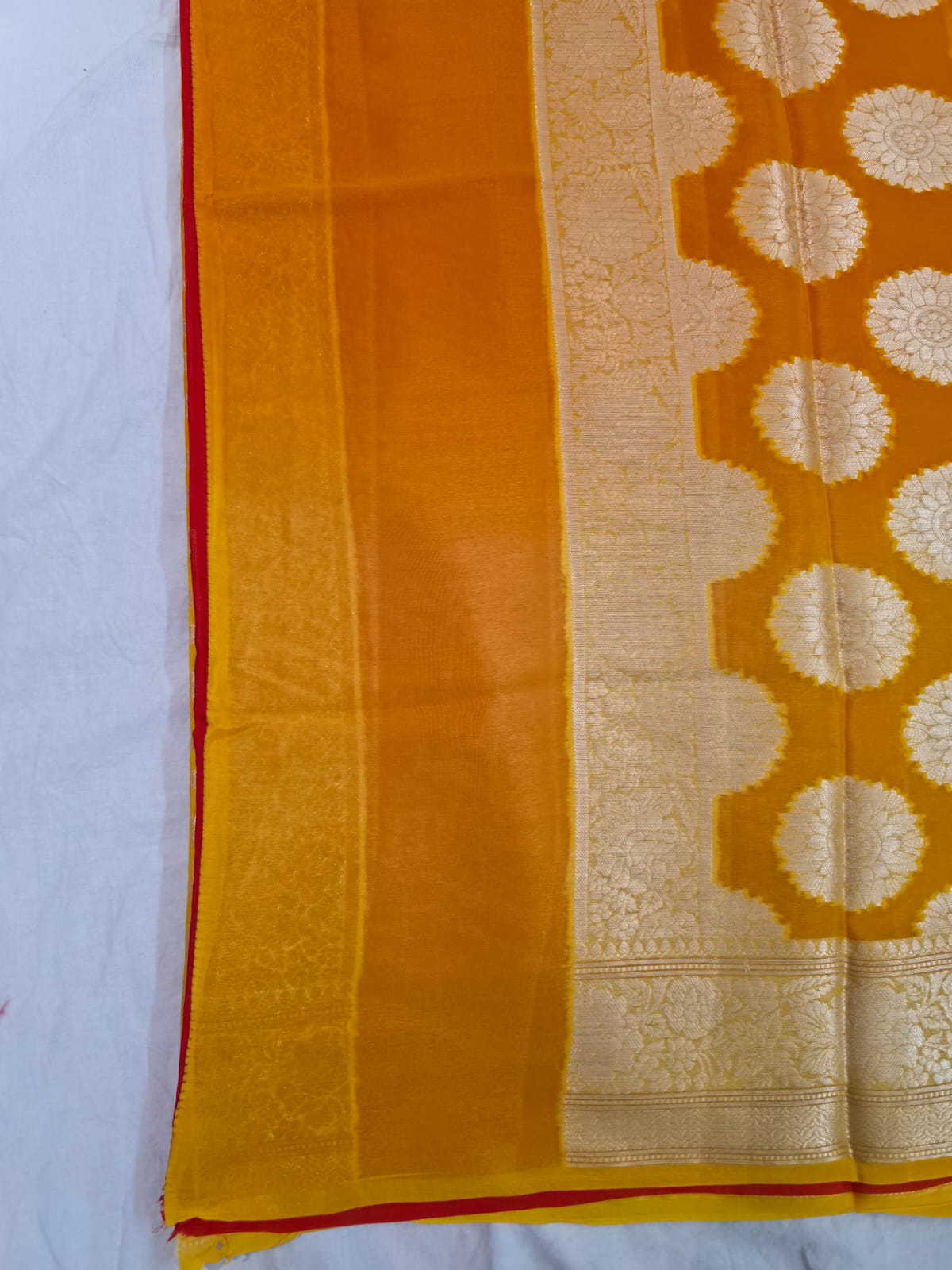 Suryalekha Banarasi Pure Silk Chiffon Saree